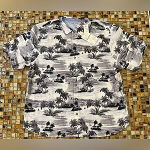 Tommy Bahama Vanderbilt Commodores Tropical Horizons Button Up Shirt~2XL~$140